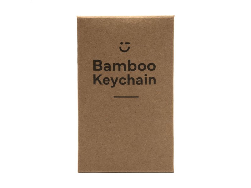 Bamboo Key Circle sleutelhanger Bamboo Key Circle sleutelhanger