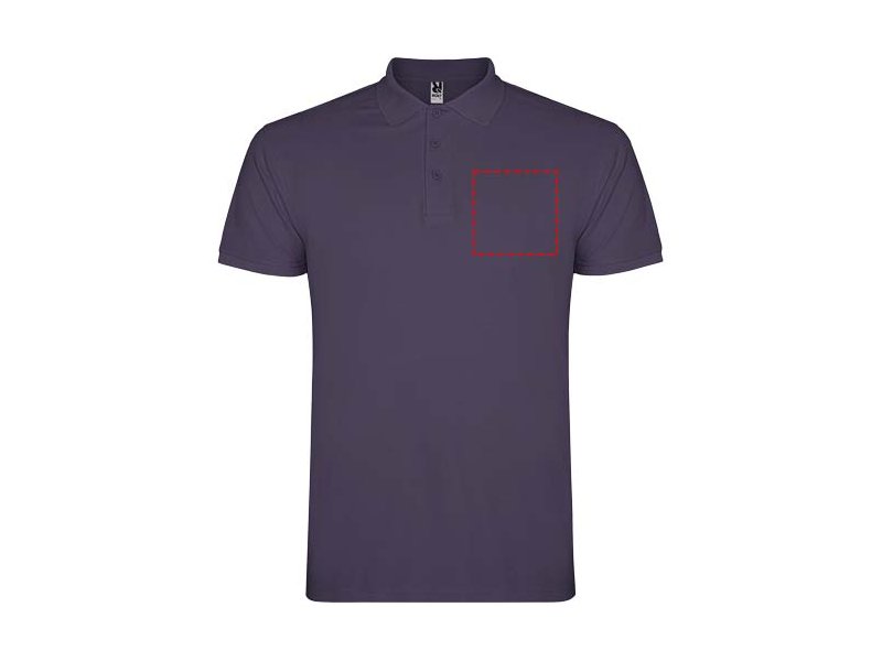 Star herenpolo met korte mouwen