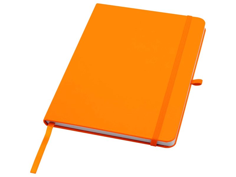 Teak A5 gerecycled notitieboek met harde kaft en gelinieerde pagina's Teak A5 gerecycled notitieboek met harde kaft en gelinieerde pagina's