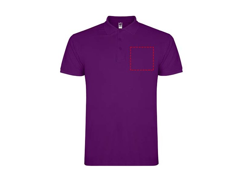 Star herenpolo met korte mouwen Star herenpolo met korte mouwen