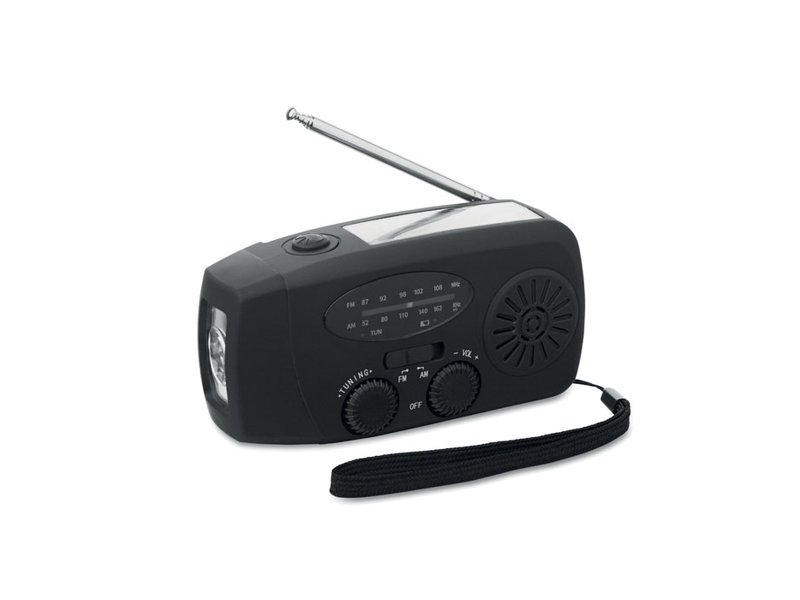 ONDA - Draagbare radio met LED lamp