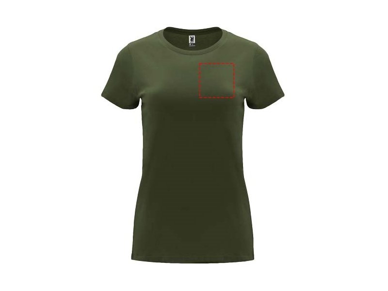 Capri damesshirt met korte mouwen Capri damesshirt met korte mouwen