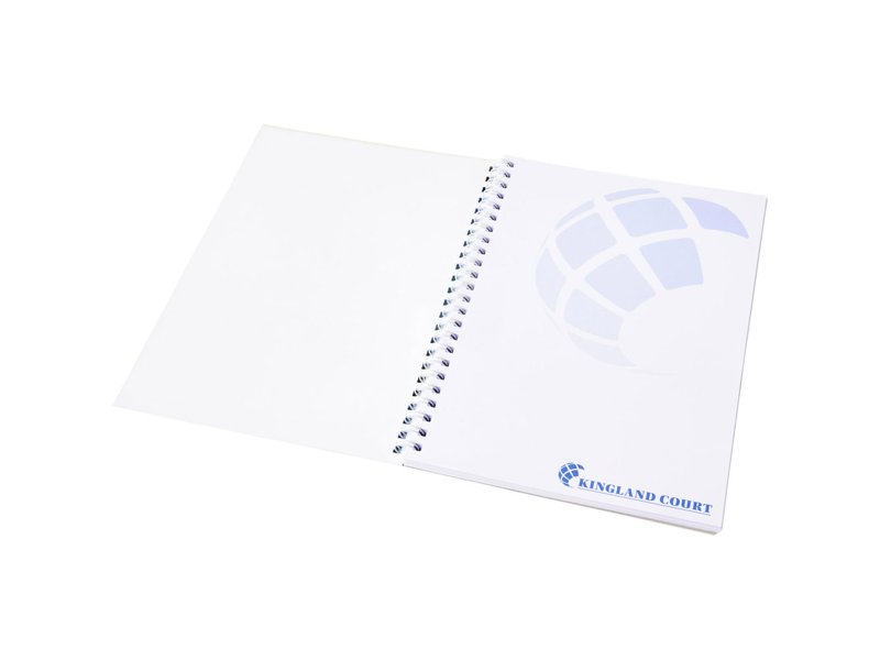 Desk-Mate® A5 wire-o notitieboek met PP-omslag Desk-Mate® A5 wire-o notitieboek met PP-omslag