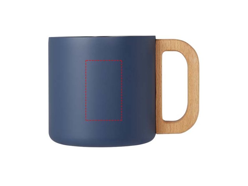 Bjorn 360 ml RCS-gecertificeerde mok van gerecycled roestvrijstaal met koperen vacuümisolatie