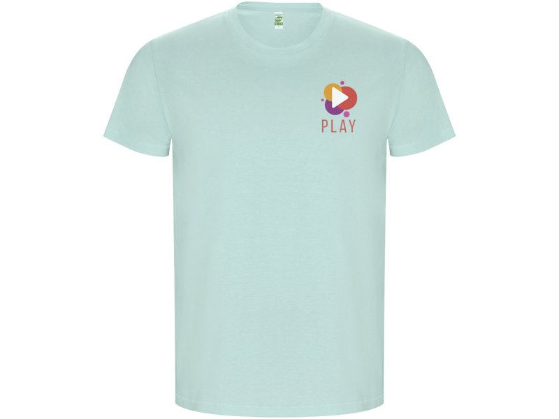 Golden herenshirt met korte mouwen