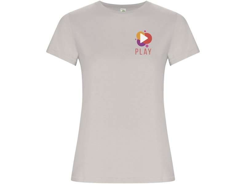 Golden damesshirt met korte mouwen Golden damesshirt met korte mouwen