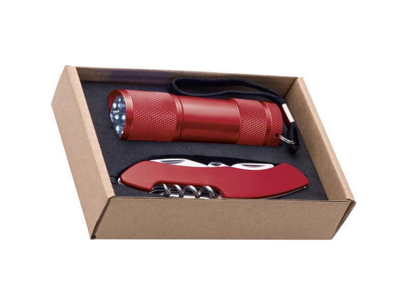 Zaklamp en zakmes-set Dover Zaklamp en zakmes-set Dover