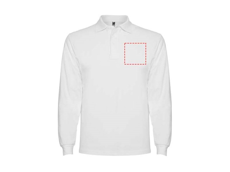 Estrella herenpolo met lange mouwen