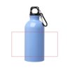 Oregon 400 ml RCS gecertificeerde enkelwandige roestvrijstalen waterfles met karabijnhaak Oregon 400 ml RCS gecertificeerde enkelwandige roestvrijstalen waterfles met karabijnhaak