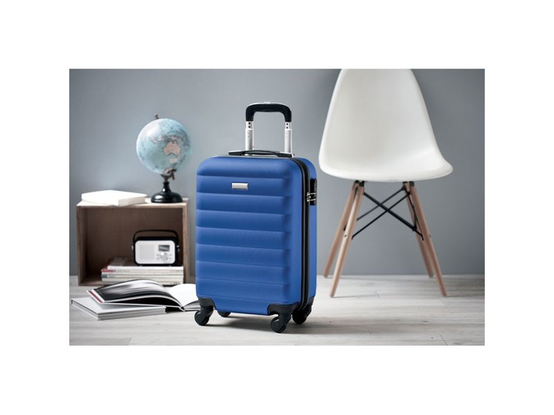 ABS Trolley 20 Inch Bedrukken – Compacte Handbagage Trolley ABS Trolley 20 Inch Bedrukken – Compacte Handbagage Trolley