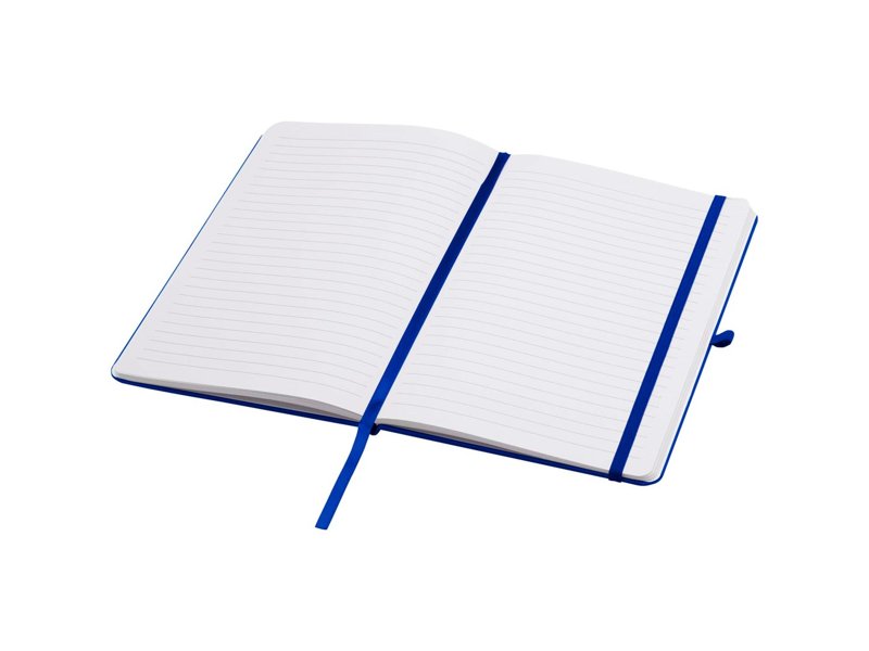 Teak A5 gerecycled notitieboek met harde kaft en gelinieerde pagina's Teak A5 gerecycled notitieboek met harde kaft en gelinieerde pagina's