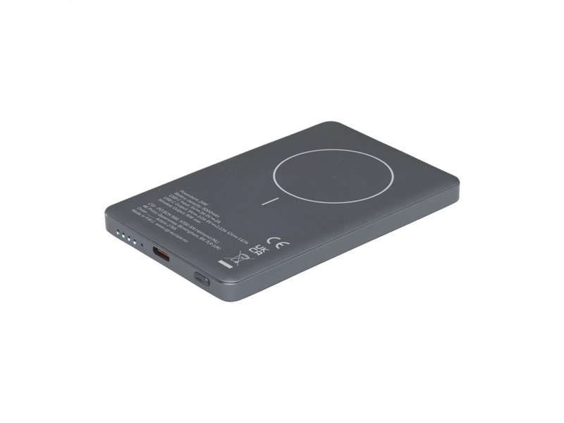 Wireless RCS Recycled Alu Magsafe Powerbank 5000