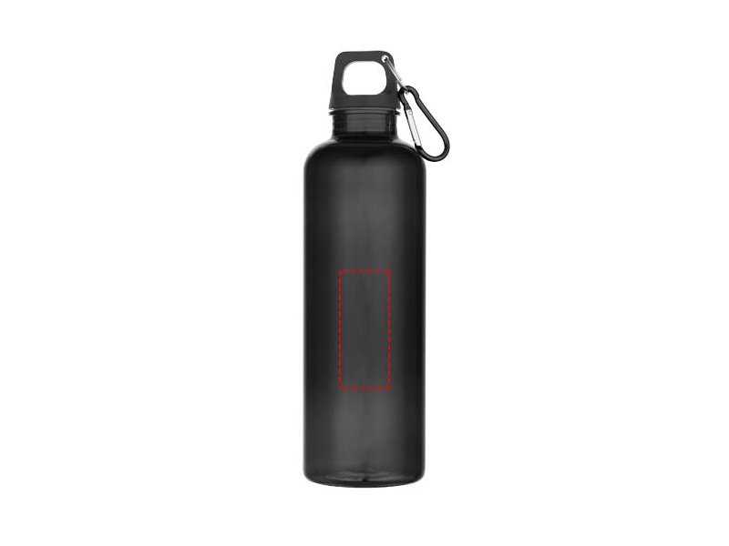 Oregon 750 ml waterfles van RCS-gecertificeerd gerecycled plastic met karabijnhaak Oregon 750 ml waterfles van RCS-gecertificeerd gerecycled plastic met karabijnhaak