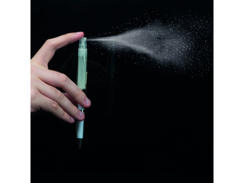 Balpen met verstuiver Charleroi – budget promotiepen met sprayfunctie | Beste prijs deal GiftsDirect