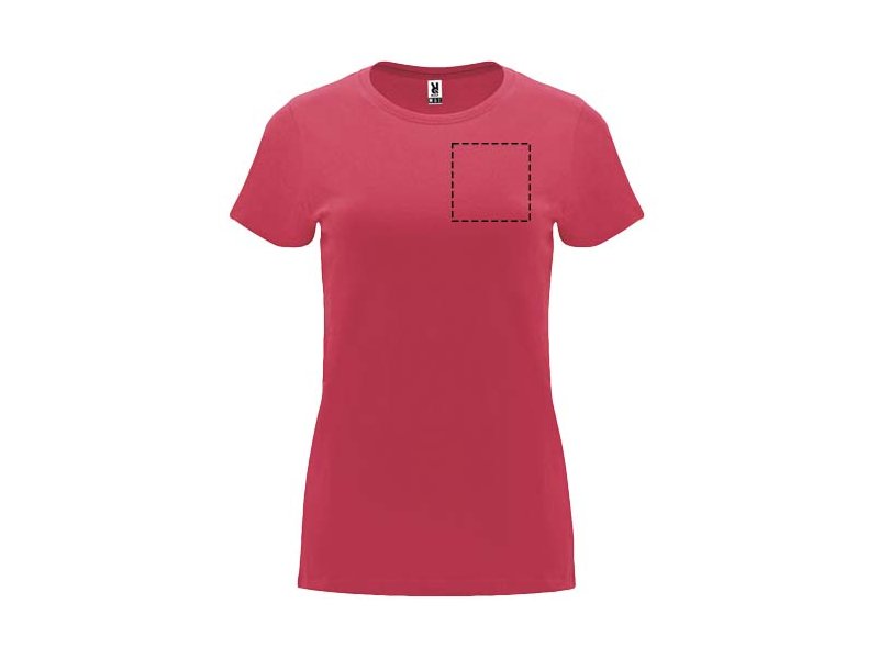 Capri damesshirt met korte mouwen