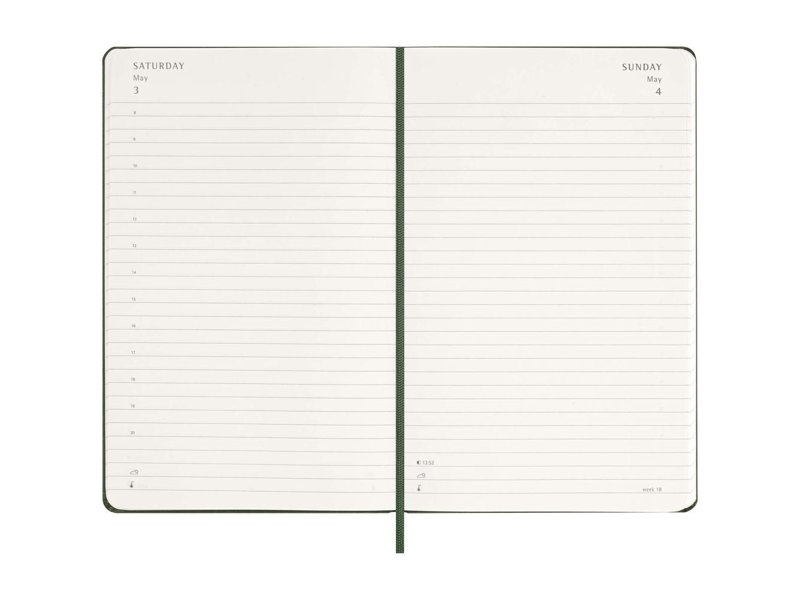 12M dag agenda L met harde kaft 12M dag agenda L met harde kaft