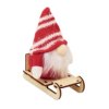 FROSTY SLEIGH - Kabouter op houten slee