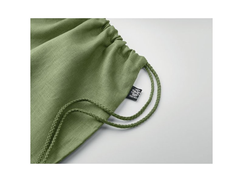 Hennep rugzak met koord