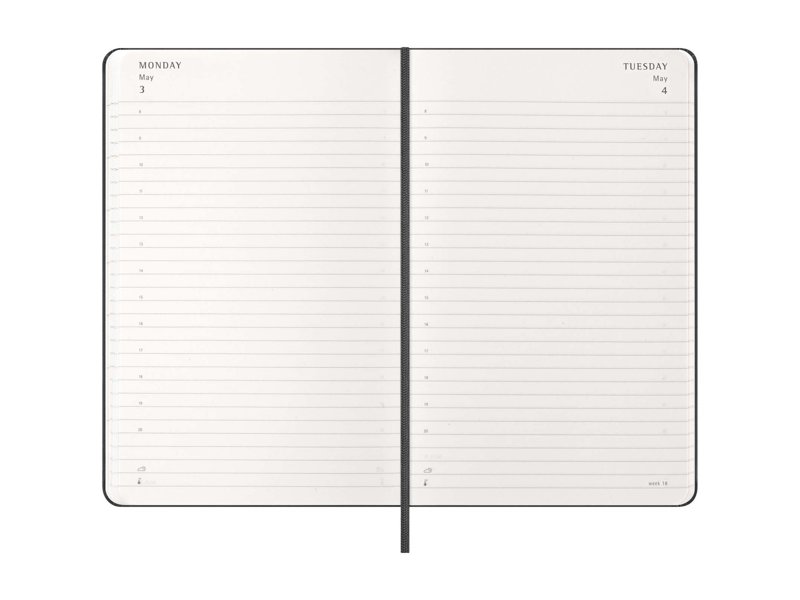 12M dag agenda L met harde kaft 12M dag agenda L met harde kaft
