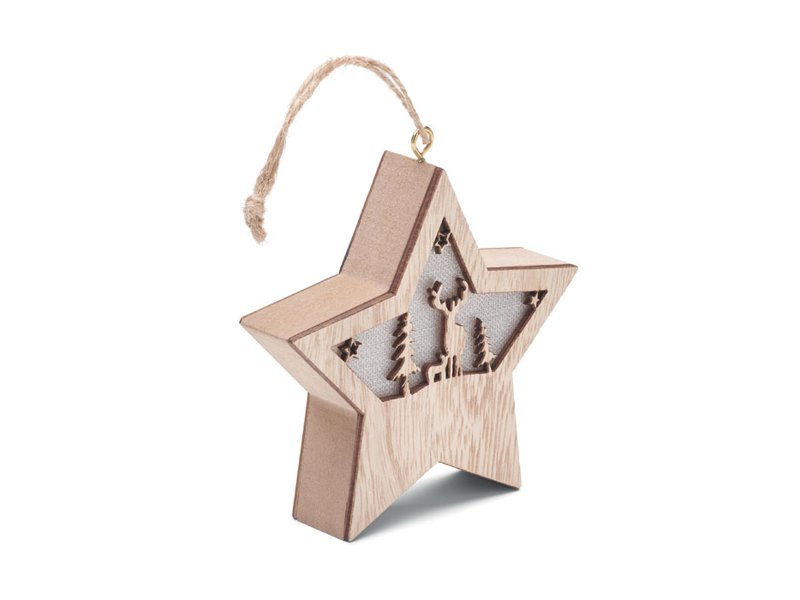 STARLIGHT - MDF ster met licht