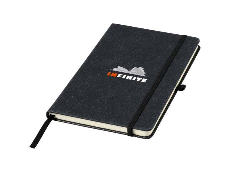 Atlana lederen notitieboek in A5 formaat