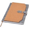 Viviana A5 notitieboek van gerecycled vilt en kurk Viviana A5 notitieboek van gerecycled vilt en kurk
