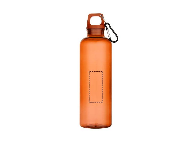 Oregon 750 ml waterfles van RCS-gecertificeerd gerecycled plastic met karabijnhaak Oregon 750 ml waterfles van RCS-gecertificeerd gerecycled plastic met karabijnhaak