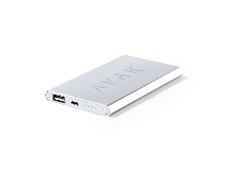 Slimme Glird powerbank 5.000 mAh USB-C bedrukt met bedrijfslogo relatiegeschenk