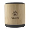 Timor Bamboo Wireless Speaker bedrukken | Jouw relatiegeschenk & promotieartikel