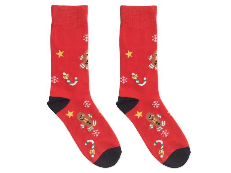 SOC LARGE - Paar kerstsokken L