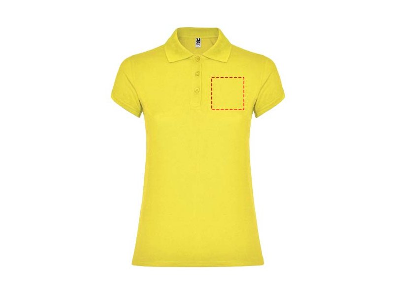 Star damespolo met korte mouwen Star damespolo met korte mouwen