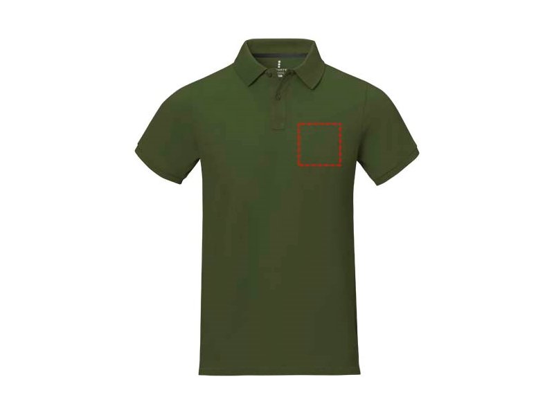 Calgary heren polo met korte mouwen