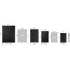 Moleskine ongedateerde weekplanner met harde kaft L Moleskine ongedateerde weekplanner met harde kaft L