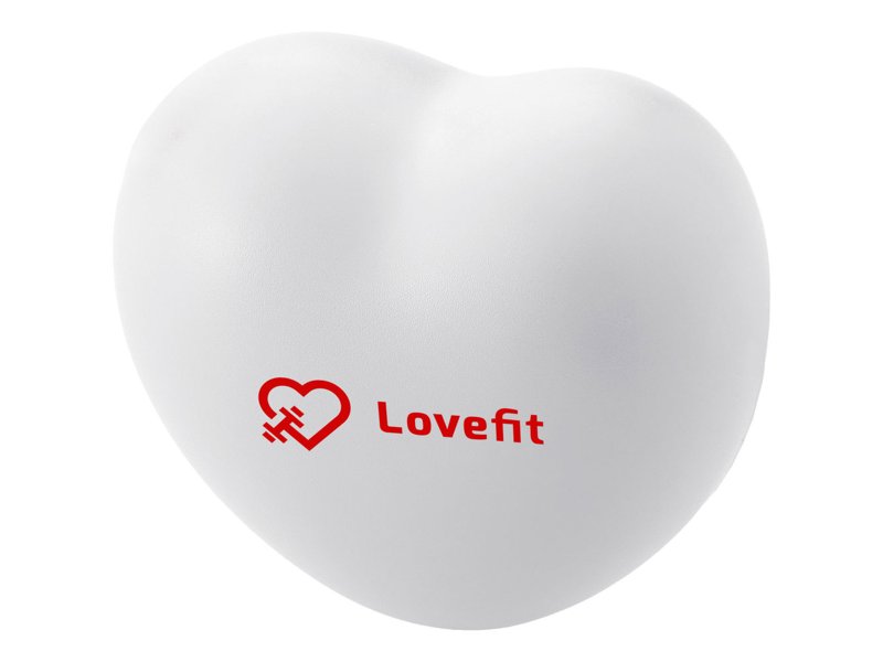 Anti-stress hart bedrukken met logo | Hartverwarmend promotiemateriaal & giveaway