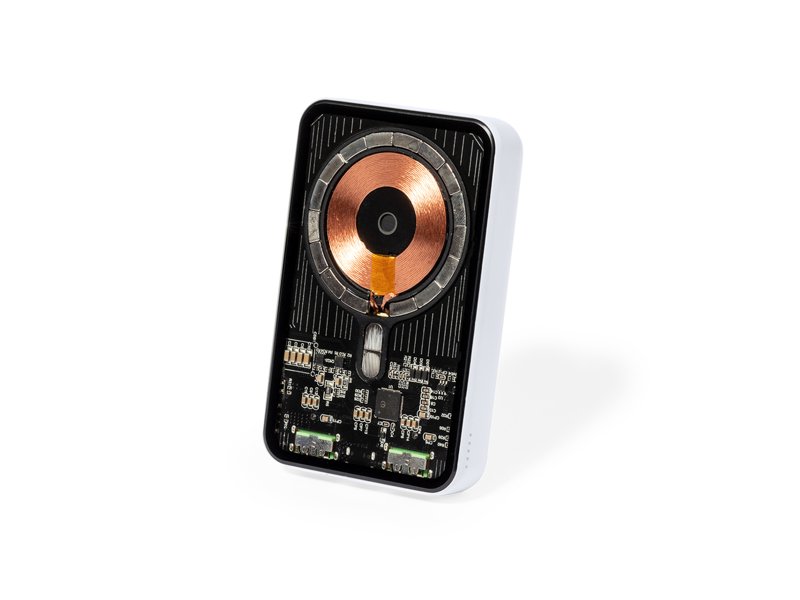 Slimme Bramson powerbank 10.000 mAh USB-C en dubbele poort bedrukt met bedrijfslogo relatiegeschenk Slimme Bramson powerbank 10.000 mAh USB-C en dubbele poort bedrukt met bedrijfslogo relatiegeschenk