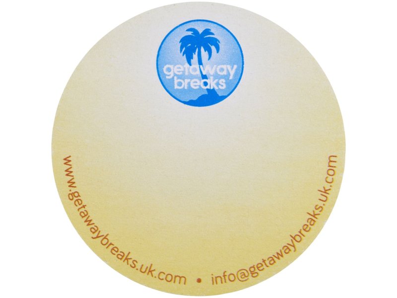 Sticky-Mate® cirkelvormige gerecyclede sticky notes