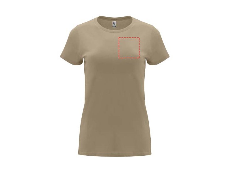 Capri damesshirt met korte mouwen