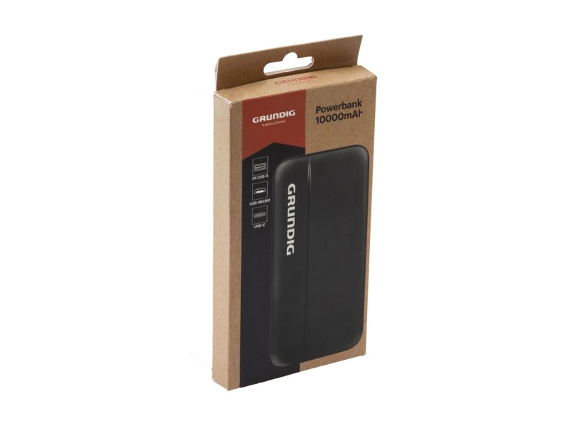 Grundig Powerbank 10000 mAh oplader