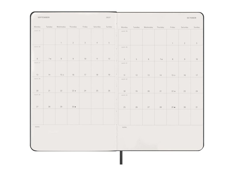 12M dag agenda L met harde kaft 12M dag agenda L met harde kaft