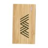 Bamboo 4000 Powerbank externe oplader bedrukken | Relatiegeschenk & promotieartikel