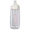 HydroFruit 700 ml drinkfles van gerecycled plastic met klapdeksel en infuser