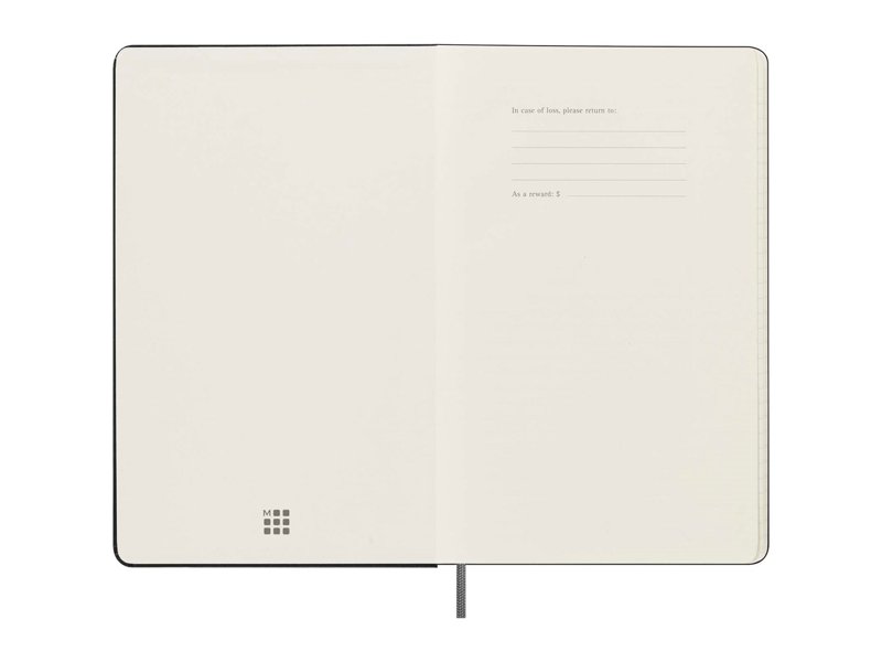 Moleskine ongedateerde weekplanner met harde kaft L