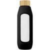 Tidan fles van 600 ml in borosilicaatglas met siliconen grip Tidan fles van 600 ml in borosilicaatglas met siliconen grip