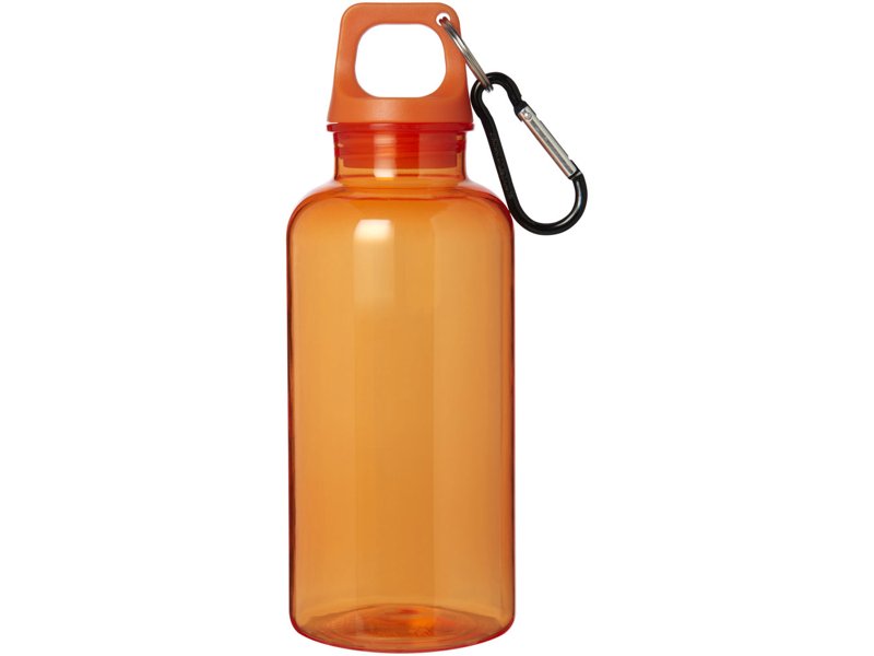 Oregon 400 ml waterfles van RCS-gecertificeerd gerecycled plastic met karabijnhaak