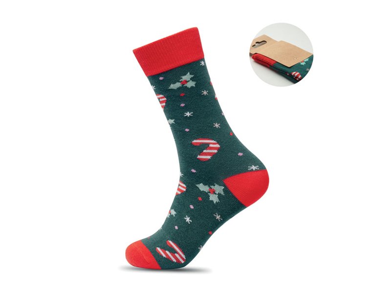 SOC MEDIUM - Paar kerstsokken M