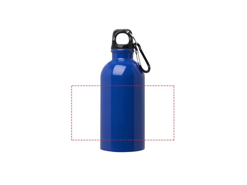Oregon 400 ml RCS gecertificeerde enkelwandige roestvrijstalen waterfles met karabijnhaak Oregon 400 ml RCS gecertificeerde enkelwandige roestvrijstalen waterfles met karabijnhaak
