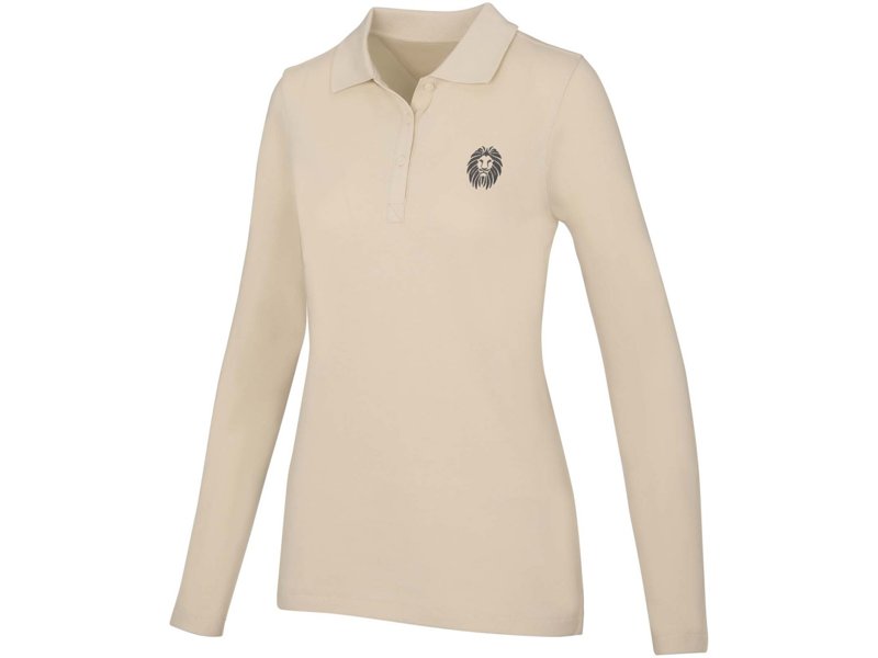 Oakville dames polo met lange mouwen