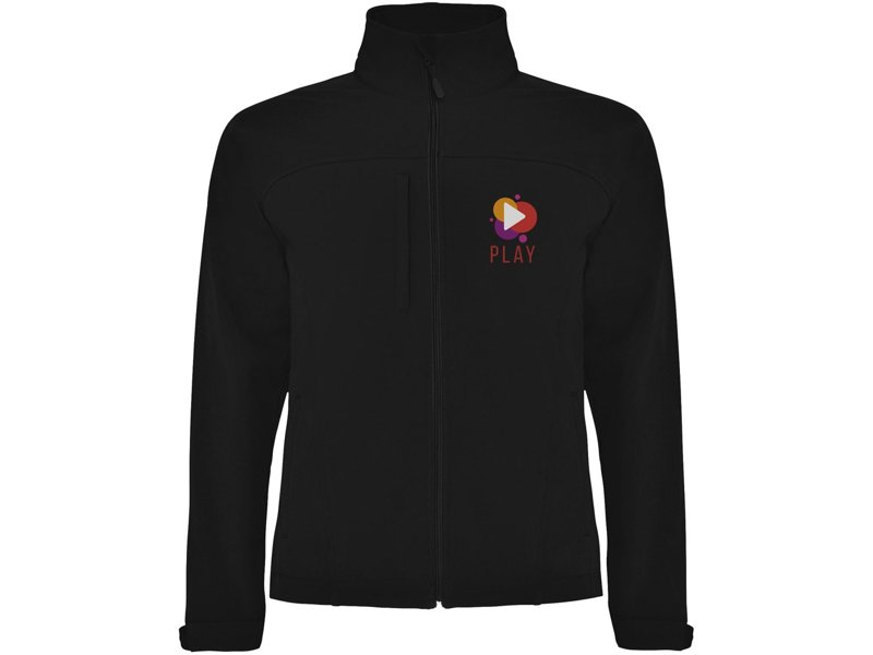 Rudolph unisex softshell jack