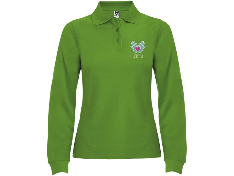 Estrella damespolo met lange mouwen