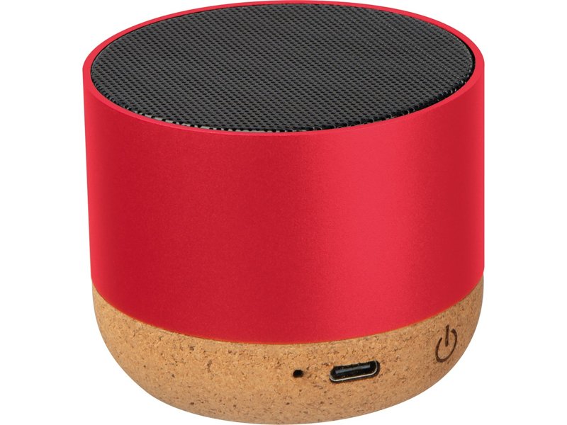 Gerecycleerde luidspreker Brest bedrukken | Jouw relatiegeschenk & promotieartikel